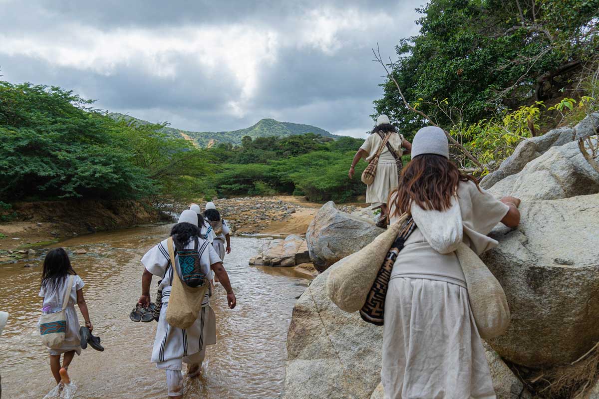 Destrucción en montañas